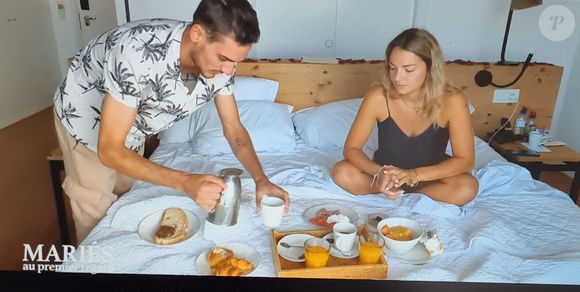 Ophélie et Loïc, candidats de Mariés au premier regard 2024 sur M6.
Crédit : Mariés au premier regard/M6