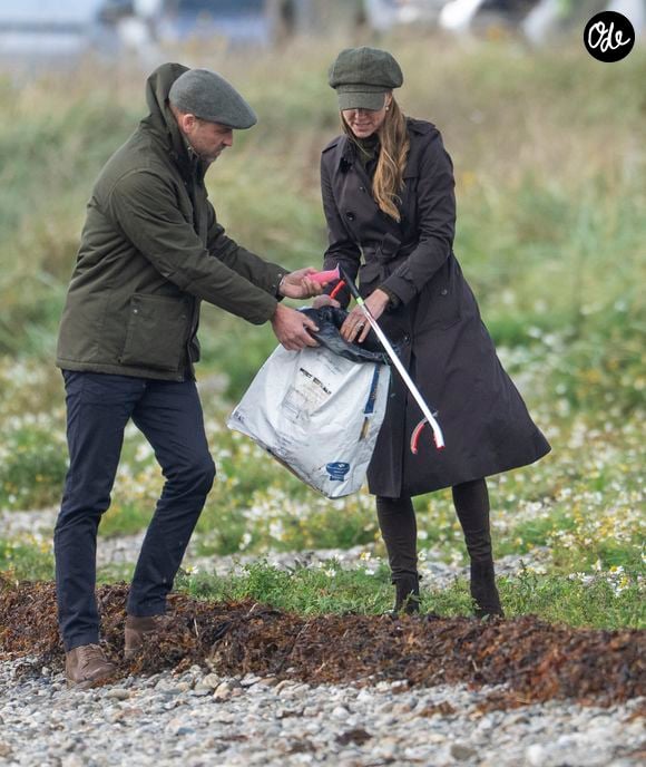 William et Kate ont participé ensuite à un ramassage de déchets sur une plage de cette île prisée des touristes.

17 Septembre 2026. Prince William et Kate Middleton en visite sur l'île de Bute en Écosse. © GoffPhotos/Bestimage