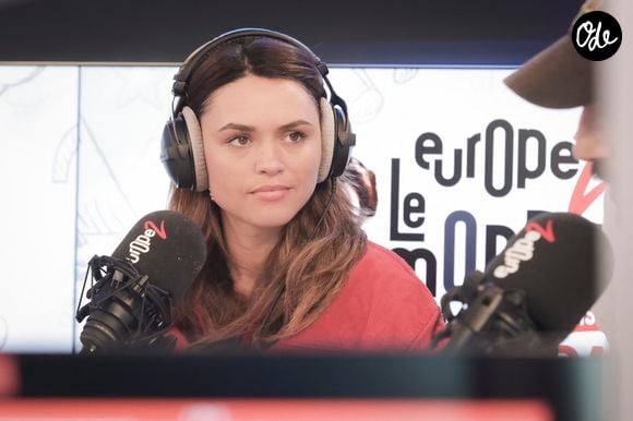 Exclusif - Diane Leyre (Miss France 2022) lors de la matinale d’Europe 2, 6H-9H30 animée par G.Genton, F.Delettres, D.Leyre, Y.Vinel à Paris, France, le 03 mai 2023. © Jack Tribeca/Bestimage