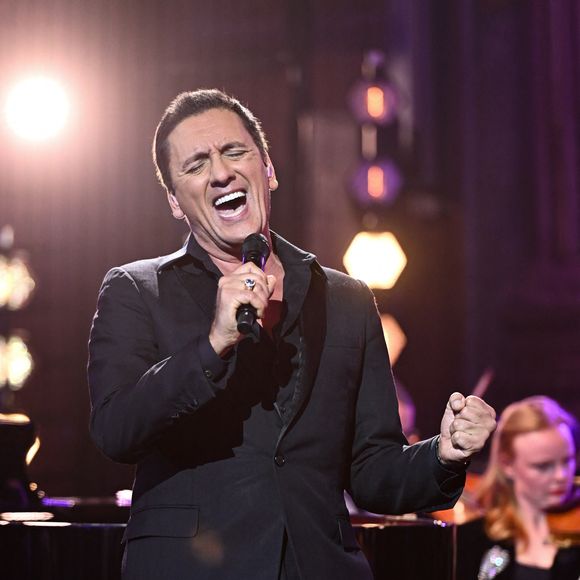 Exclusif - Dany Brillant - Enregistrement de l'émission "Le Grand Echiquier : Spéciale Charles Aznavour" à l'Opéra royal de Versailles, présentée par C.Chazal et A.Manoukian, et diffusée sur France 2 le 29 mai 2025. © Guillaume Gaffiot/Bestimage