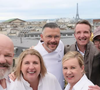 Dans la presse, il explique ce choix.
Philippe Etchebest, Stéphanie Le Quellec, Glenn Viel, Hélène Darroze, Paul Pairet et Stéphane Rotenberg de "Top Chef".