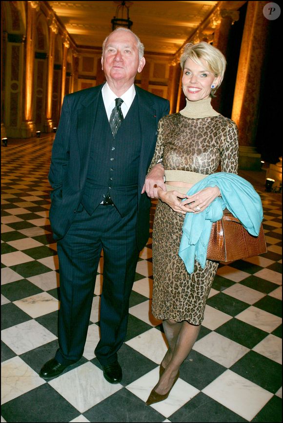Christina Kragh Michelsen et Jean-Paul Guerlain lors du dîner de la Renaissance du chêne de Marie-Antoinette au Grand Trianon. © RINDOFF-BORDE / BESTIMAGE