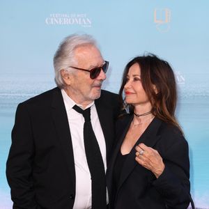 Pierre Arditi et sa femme Evelyne Bouix - Tapis rouge de la soirée d'ouverture de la 7ème édition du festival Cineroman à Nice le 29 septembre 2025. © Dominique Jacovides - Bruno Bebert / Bestimage