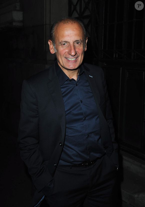 Jean-Michel Apathie arrive à la soirée Canal + qui se tient au lycée Louis Le Grand à Paris, France, le 29 août 2011. Photo ABACAPRESS.COM