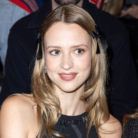 Angèle - Front Row au deuxième défilé de mode Haute-Couture Chanel au Grand Palais Éphémère lors de la Fashion Week Printemps-été 2023 de Paris, France, le 24 janvier 2023. © Olivier Borde/Bestimage