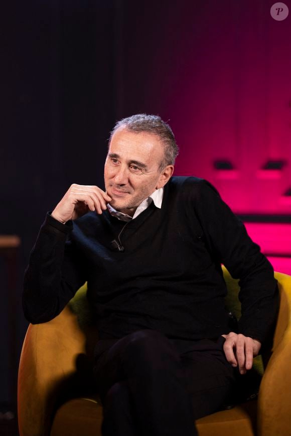 Exclusif - Rendez-vous avec Elie Semoun dans les locaux de Webedia lors d'une interview pour Purepeople à Levallois-Perret le 19 mars 2024. © Cyril Moreau/Bestimage