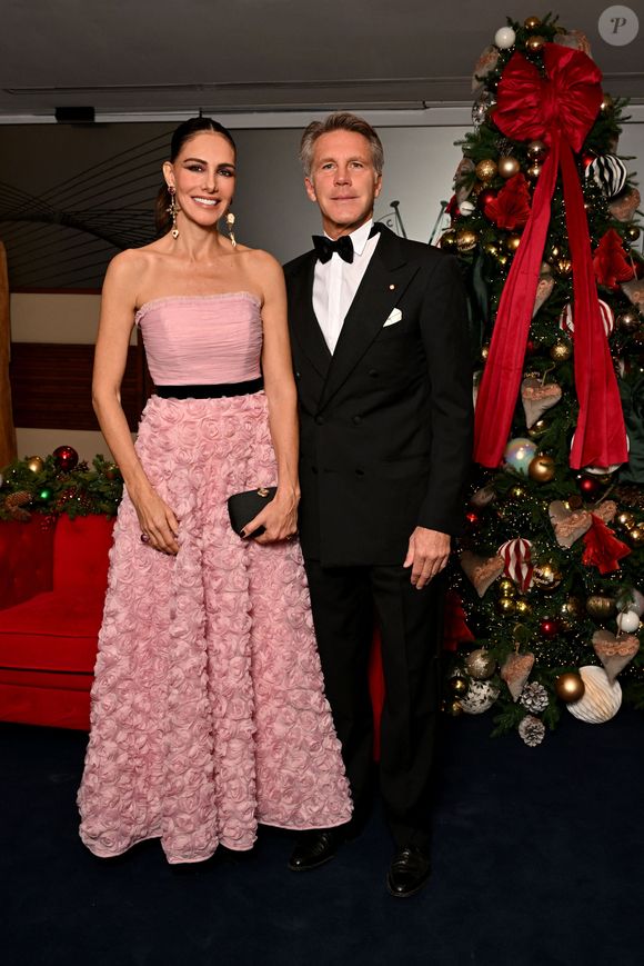 Le prince Emmanuel-Philibert de Savoie (grand maître de l'Ordre des Saints-Maurice-et-Lazare) et sa compagne Adriana Abascal lors du dîner de gala de l'association de l'Ordre des Saints-Maurice-et-Lazare au Yacht Club de Monaco le 26 novembre 2025.
© Bruno Bebert / Bestimage