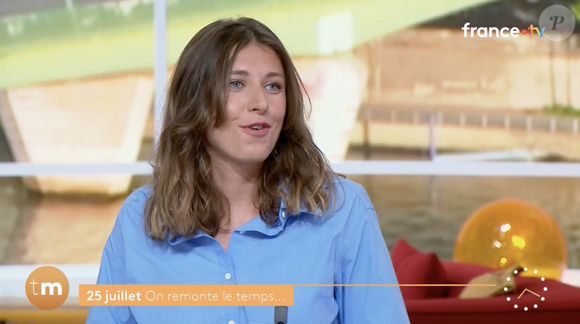 Alizé Boissin présente sa première chronique dans Télématin, sur France 2.