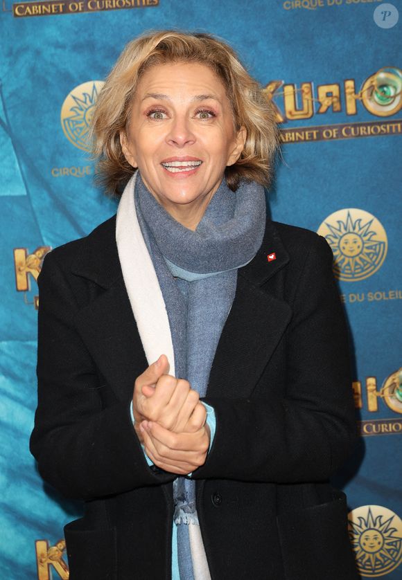 Corinne Touzet - Première du spectacle du Cirque du Soleil "Kurios, Cabinet des curiosités" à Chatou le 21 novembre 2023. © Coadic Guirec/Bestimage