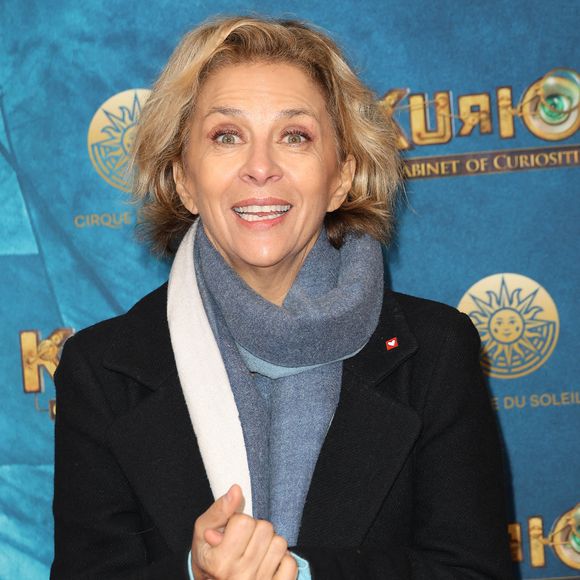 Corinne Touzet - Première du spectacle du Cirque du Soleil "Kurios, Cabinet des curiosités" à Chatou le 21 novembre 2023. © Coadic Guirec/Bestimage