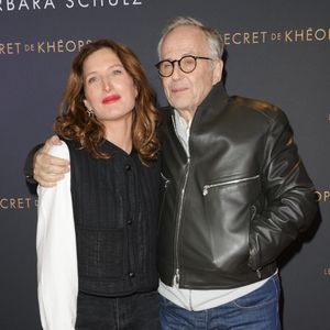 Julia Piaton et Fabrice Luchini - Avant-première du film "Le Secret de Khéops" au Cinéma Pathé Wepler à Paris le 27 février 2025. © Coadic Guirec/Bestimage
