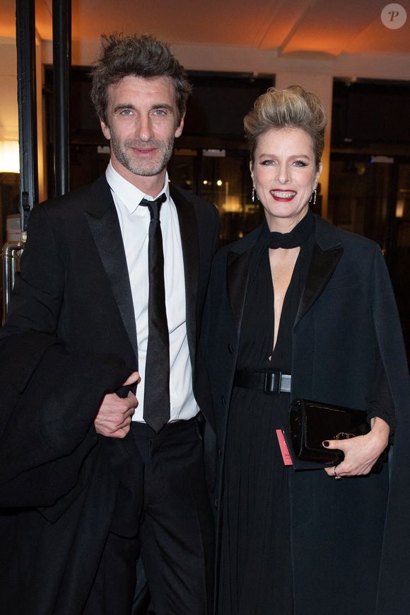 A cette époque là, elle est en couple avec le directeur de la photographie Laurent Machuel...

Karin Viard et Laurent Machuel lors de la 45e cérémonie des César à Paris, France, le 28 février 2020. Photo par Aurore Marechal/ABACAPRESS.COM