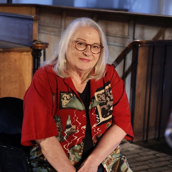 Josiane Balasko lors de l'enregistrement de l'émission "Animaux Stars", présentée par B.Montiel et diffusée le 3 mai 2025 sur la chaîne Animaux. Paris, le 17 février 2025.
© Denis Guigenbourg / Bestimage