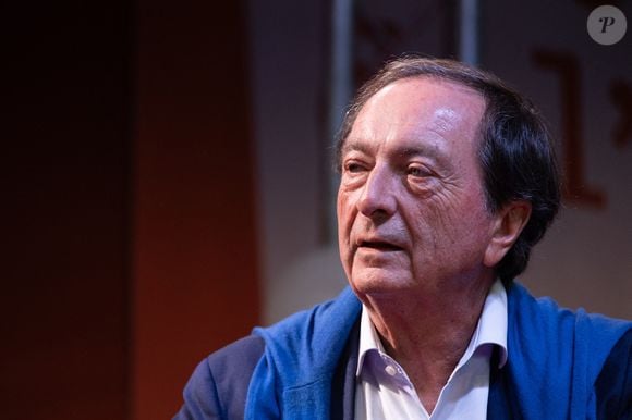 Le président E.Leclerc Michel-Edouard Leclerc débat pendant la 'Fête De L'Humanite 2025' le 12 septembre 2025 à Bretigny sur Orge, France. Photo par Nasser Berzane/ABACAPRESS.COM