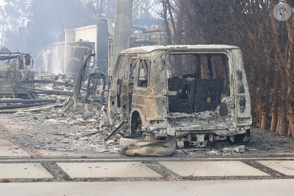 Exclusif - La maison de l'acteur Miles Teller a été complètement détruite dans l'incendie de Pacific Palisades le 8 janvier 2025.
