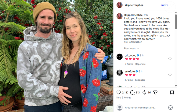 Jamie McPhee, la femme et mère des enfants de James Ransone, lui rend hommage.