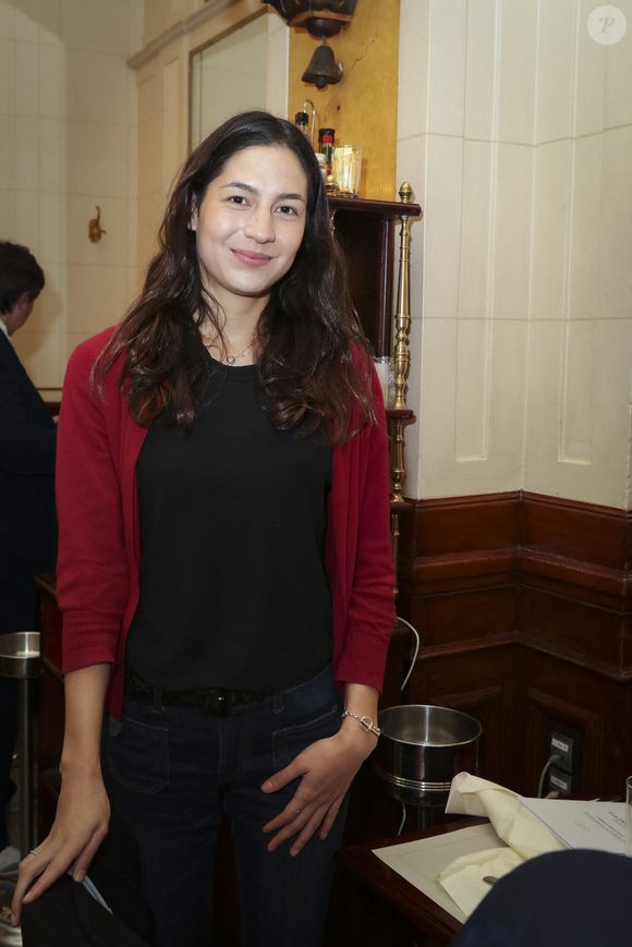 Line Papin - Remise du Prix Vins et Livres aux Deux Magots à Paris, France, le 11 mars 2024.
© Jack Tribeca / Bestimage