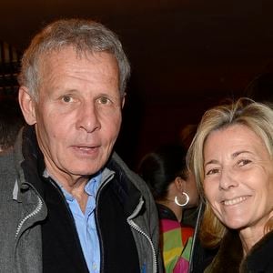 Patrick Poivre d'Arvor et Claire Chazal - People à la générale de la pièce "Garde Alternée" au théâtre des Mathurins avec Patrick Poivre d'Arvor, Alexandra Kazan et David Brécourt à Paris le 6 mars 2016. © Coadic Guirec/Bestimage