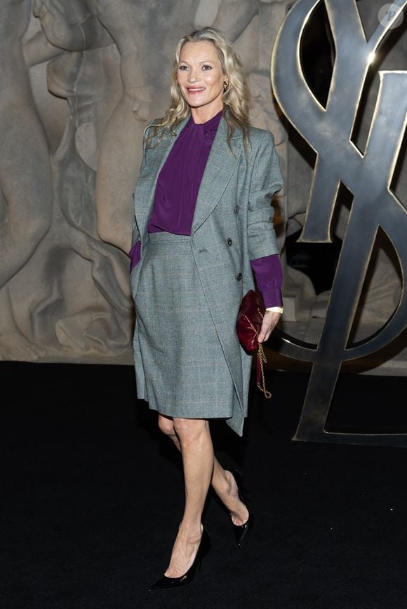 Kate Moss - Photocall du défilé Saint Laurent "Collection Femme Prêt-à-Porter Automne/Hiver 2026-2027" lors de la Fashion Week de Paris, le 3 mars 2026

© Cyril Moreau / Bestimage