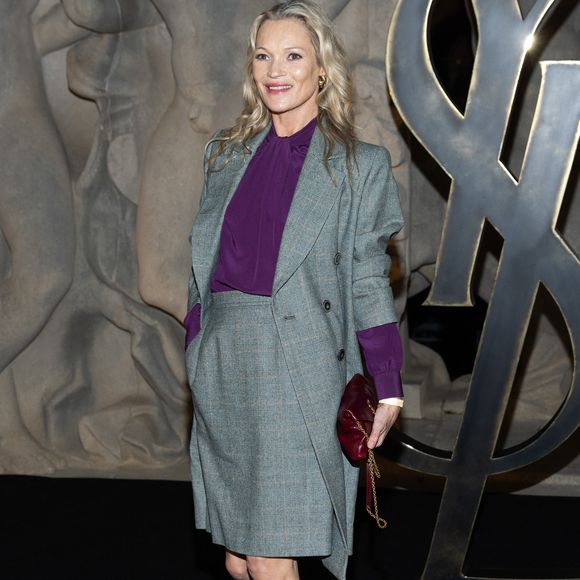 Kate Moss - Photocall du défilé Saint Laurent "Collection Femme Prêt-à-Porter Automne/Hiver 2026-2027" lors de la Fashion Week de Paris, le 3 mars 2026

© Cyril Moreau / Bestimage