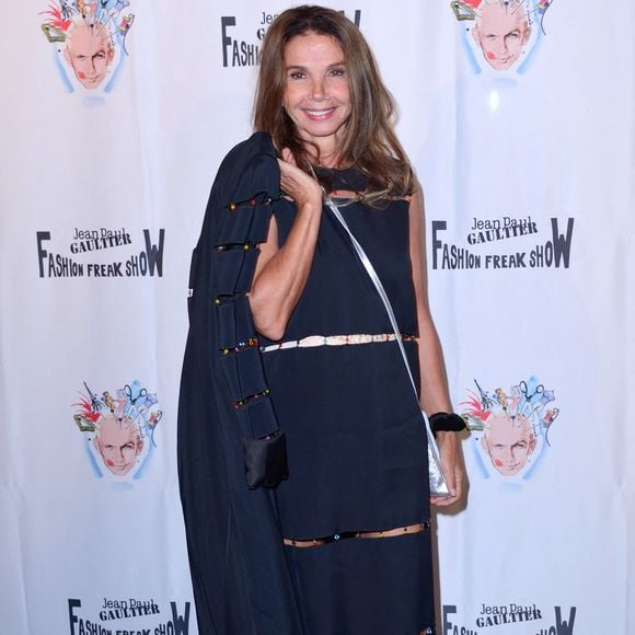 Victoria Abril assistant au Fashion Freek Show dans le cadre de la Paris Fashion Week Womenswear Spring/Summer 2019 à Paris, France, le 28 septembre 2018. Photo by Aurore Marechal/ABACAPRESS.COM