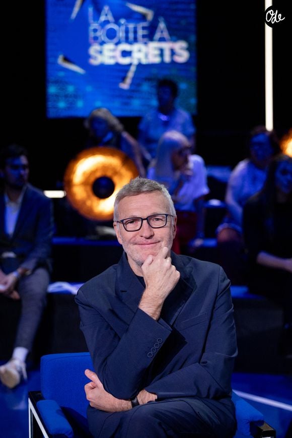 Exclusif - Laurent Ruquier lors de l'enregistrement de l'émission "La Boîte à secrets", présentée par F.Bollaert et diffusée le 16 octobre sur France 3, à Paris, France, le 29 septembre 2026. © Cyril Moreau/Bestimage