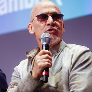 Florent Pagny - Cérémonie de remise des prix des Ambassadeurs ELA et lancement de la nouvelle campagne "Mets tes baskets et bats la maladie" à la Cité des Sciences et de l'Industrie à Paris. Le 7 juin 2023
© Christophe Clovis / Bestimage