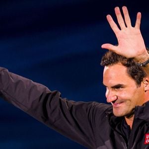 Roger Federer pendant le jour 1 de l'Australian Open 2026 au Parc de Melbourne le 18 janvier 2026. © PsnewZ/Bestimage