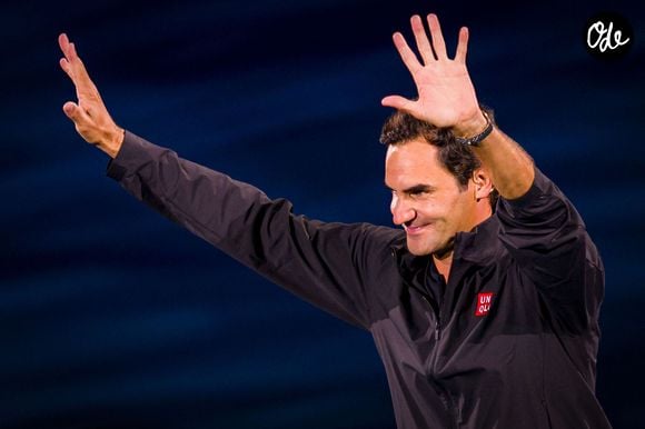 Roger Federer pendant le jour 1 de l'Australian Open 2026 au Parc de Melbourne le 18 janvier 2026. © PsnewZ/Bestimage