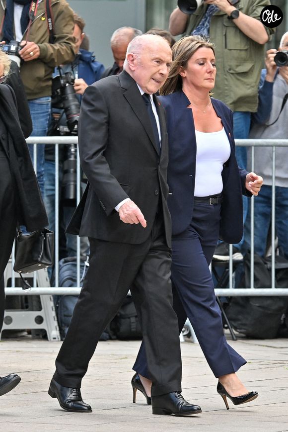 François Pinault aux funérailles de B. Chirac à la basilique Sainte-Clotilde à Paris (7e) le 12 juin 2026. L’ancienne première dame de France est décédée le 5 juin 2026 à l’âge de 93 ans. 
© Jacovides / Liewig / Bestimage