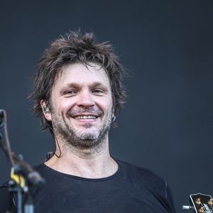 Bertrand Cantat se produit au festival de Dour en Belgique. Photo de AV Press/ABACAPRESS.COM