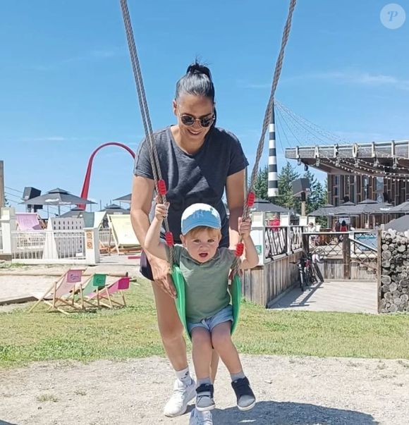 Myriam et son fils Leyan immortalisés sur Instagram (Capture d'écran).
