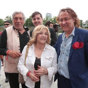 Jean-Pierre Castaldi, Baptiste Gonthier, Nicoletta, Jean-Christophe Moliner assistent au Trophee De La Petanque Gastronomique 2023 à Paris Yacht Marina le 29 juin 2022 à Paris, France. Photo by Nasser Berzane/ABACAPRESS.COM