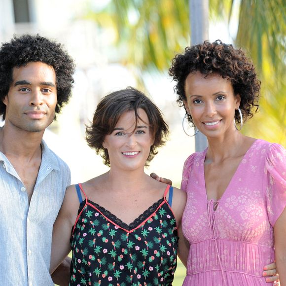 Exclusif - Julien Béramis, Béatrice de La Boulaye, Sonia Rolland - Jour 2 - Backstage - Enregistrement de l'émission "Tous en Martinique, coeur d'Outremer" au Club Med Les Boucaniers, qui sera diffusée le 11 novembre à 21h05 sur France 3. Le 29 mai 2021
© Veeren / Bestimage