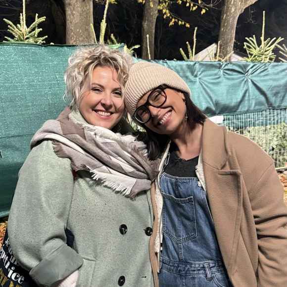 Marlène Schaff et Lucie Bernardoni sur Instagram.