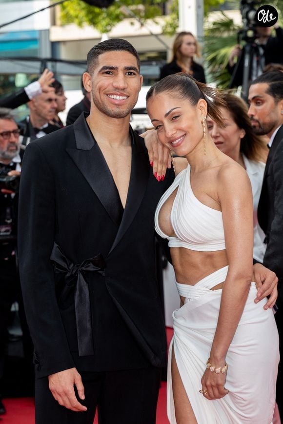 En décembre 2025, la comédienne faisait ainsi la couverture du magazine "Madame Woman", confirmant son statut de figure incontournable du glamour espagnol

Achraf Hakimi et Hiba Abouk - Montée des marches du film « L’Innocent » lors du 75e Festival international du film de Cannes. Le 24 mai 2022
© Cyril Moreau / Bestimage