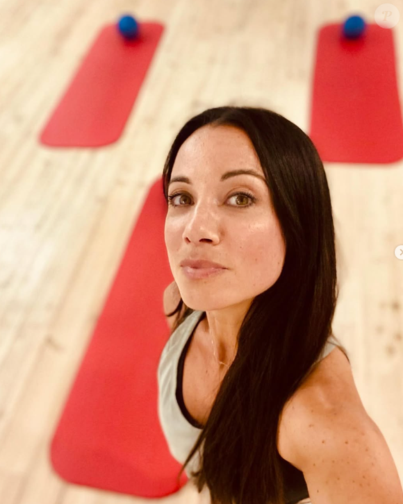 Anne-Gaëlle Riccio est devenue prof' de Pilates