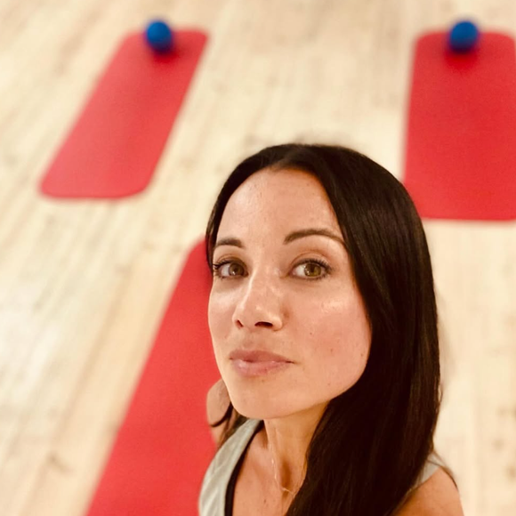 Anne-Gaëlle Riccio est devenue prof' de Pilates