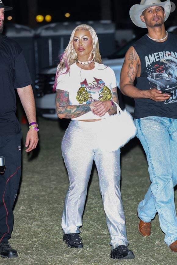 Amber Rose à Coachella en California. Photo par Backgrid USA / Bestimage