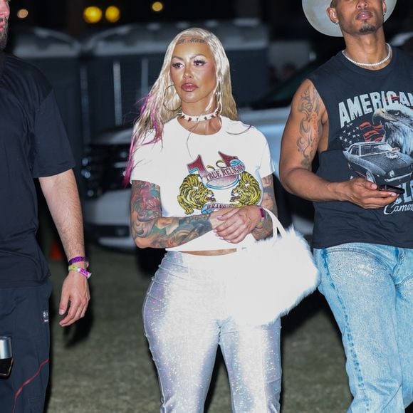 Amber Rose à Coachella en California. Photo par Backgrid USA / Bestimage