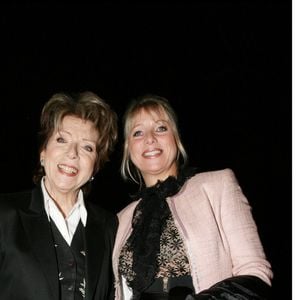 Marthe Mercandier et sa fille Véronique Nery à la générale de la pièce "Les Montagne russes" au théâtre Marigny à Paris. © AGENCE / BESTIMAGE