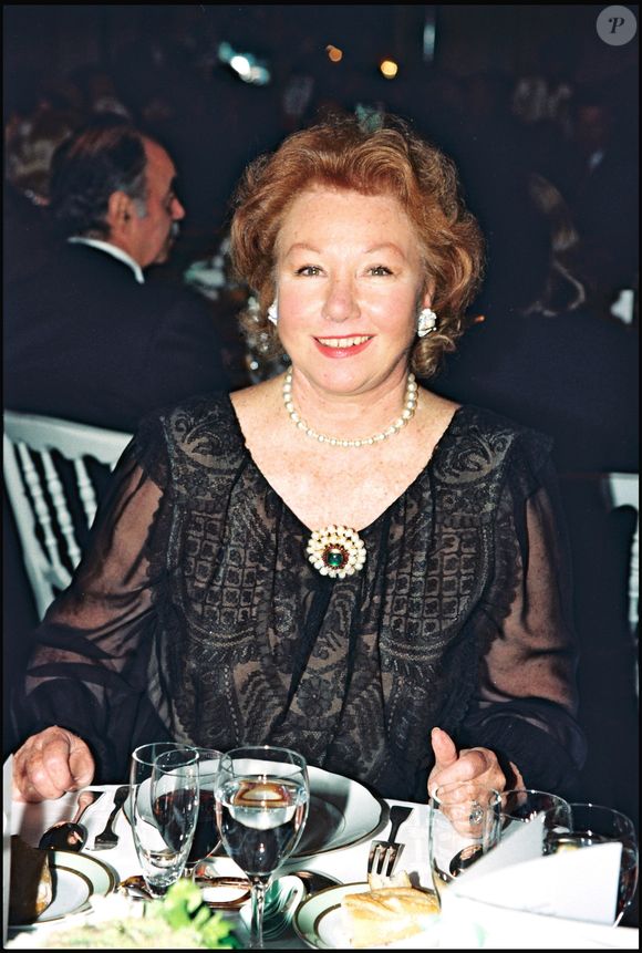 Nadine de Rothschild - hommage rendu à "Jacques Toledano" par le Conseil Pasteur-Weizmann au "Pré Catelan"