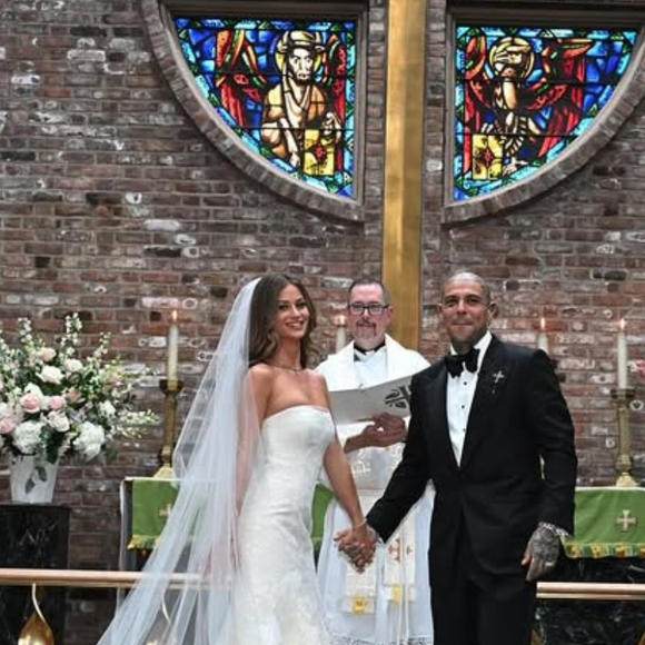 Sasha Nikolic lors de son mariage le 16 juillet 2025. Capture Instagram