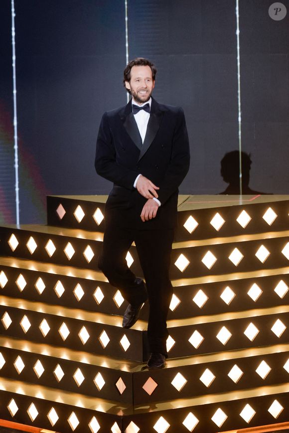 Benjamin Lavernhe (broche de la Maison Chaumet) lors de la 51ème cérémonie des César à l'Olympia à Paris, France, le 26 février 2025 © Borde-Jacovides/Bestimage