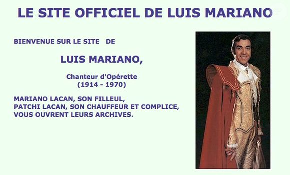 Luis Mariano : Bataille familiale autour de son héritage, entre son frère de coeur Patchi Lacan et son fils adoptif Mariano Lacan (fils biologique de Patchi)...