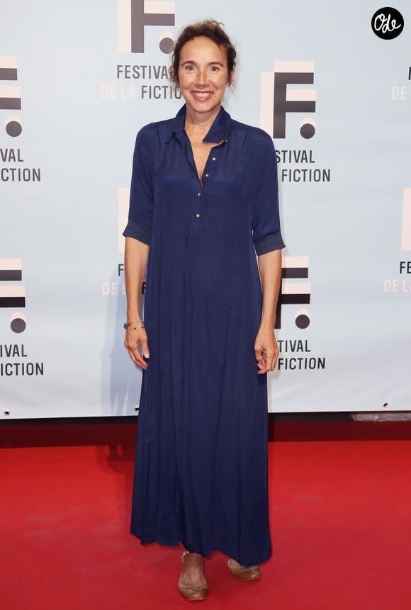 Isabel Otero participe à la soirée d'ouverture du premier jour de la 21ème Festival de la Fiction de La Rochelle, France, le 11 septembre 2019. © Patrick Bernard/Bestimage