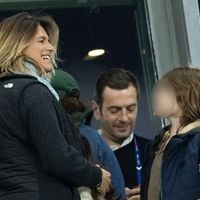 Amélie Mauresmo en famille au Stade de France pour France-Angleterre, Teddy Riner avec sa compagne