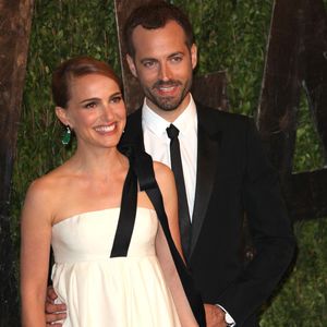 Natalie Portman et Benjamin Millepied assistent à la soirée des Oscars 2013 de Vanity Fair qui se tient à l'hôtel Sunset Tower à West Hollywood, Los Angeles, CA, USA le 24 février 2013. Photo Krista Kennell/ABACAPRESS.COM