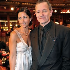 Francis Huster et Cristiana Reali assistent à la 22ème cérémonie des Molières aux Folies Bergères à Paris, France, le 28 avril 2008. Photo by Orban-Gouhier/ABACAPRESS.COM