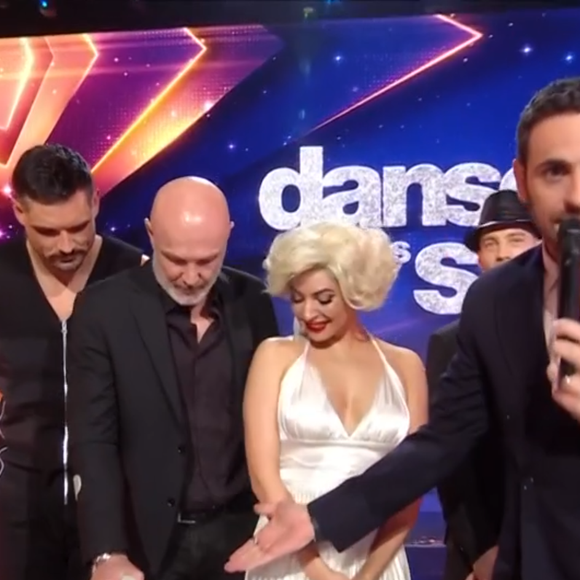 Frank Leboeuf blessé dans "Danse avec les stars", capture d'écran TF1.